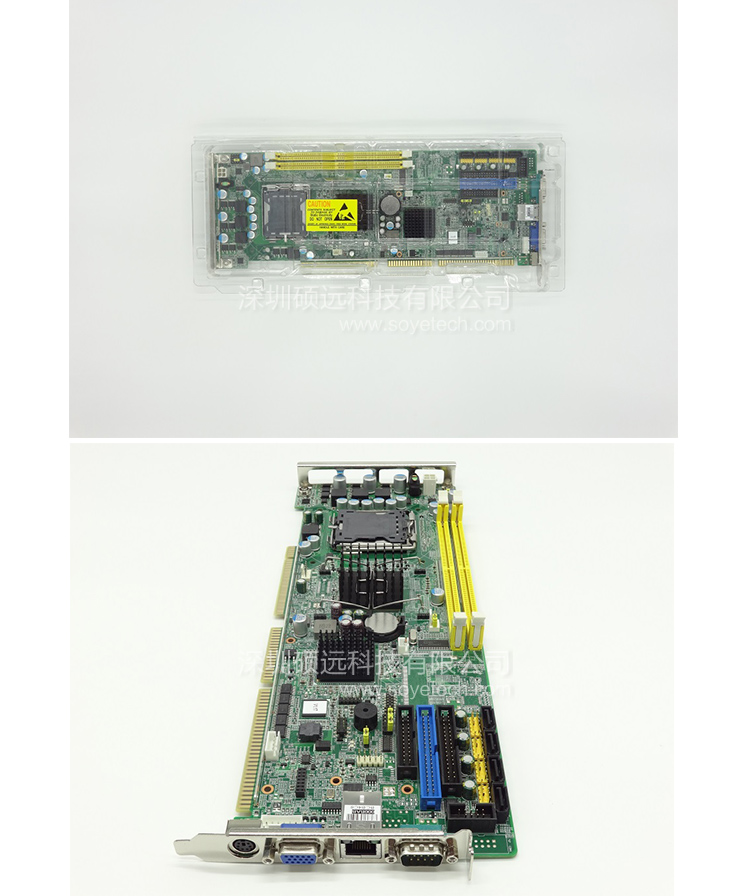 研華PCA-6010VG工控主板 LGA775 Intel? Core? 2 Duo單板電腦，帶雙千兆和DVI接口