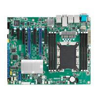 研華ASMB-815 單路LGA 3647-P0 Intel? Xeon? Scalable ATX 服務(wù)器主板，帶 6 個(gè)DDR4, 5 個(gè)PCIe x8 或者 2 個(gè)PCIe x16 和 1個(gè) PCIe x8, 8 個(gè)SATA3, 6 個(gè)USB3.0, Dual 10GbE, IPMI