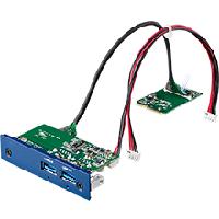 研華PCM-24U2U3 2端口USB 3.0，mPCIe，USB-A型