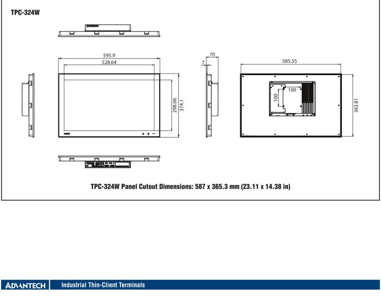 研華TPC-315 15英寸XGA TFT LED LCD觸摸屏電腦，搭載第八代Intel?Core? i3/ i5/ i7處理器，內(nèi)置8G DDR4 RAM
