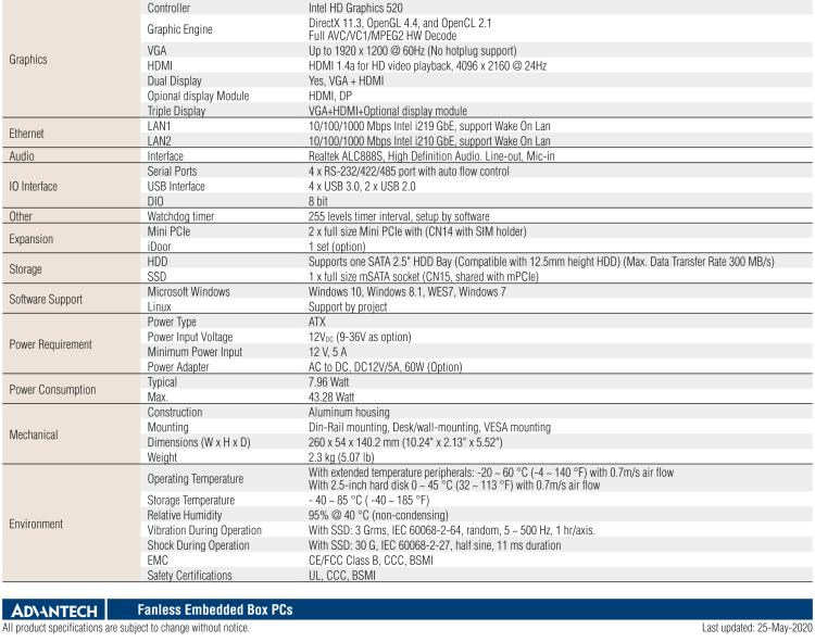研華EPD-ARK-2250L 研華EPD專用應(yīng)用服務(wù)器，高級版。Intel i7，1TB SATA，16G DDR4。