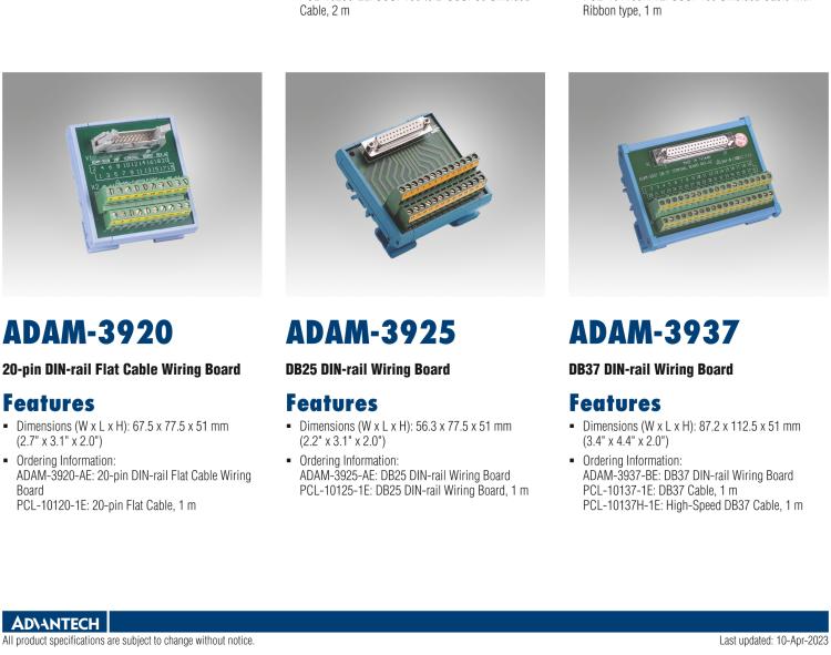 研華ADAM-39100 SCSI-100接線端子，DIN導(dǎo)軌支架