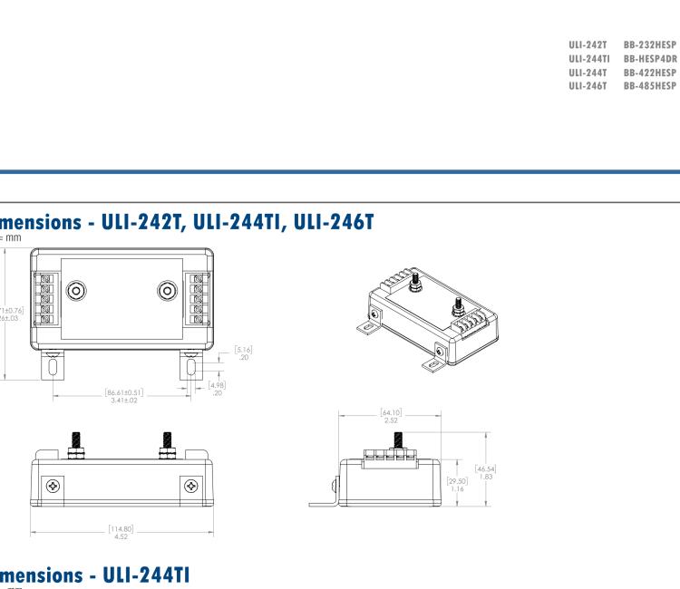 研華BB-232HESP ULI-242T RS-232（接線(xiàn)端子）高性能浪涌保護(hù)器